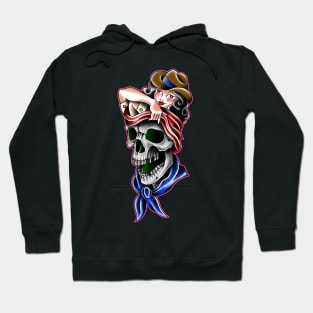 Cowgirl flashing death Hoodie